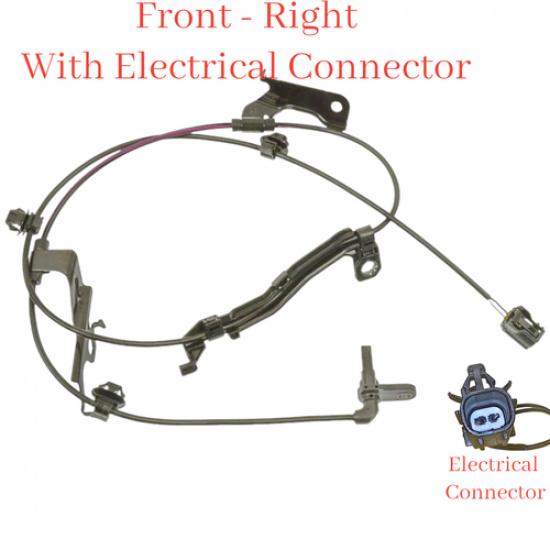 ABS Wheel Speed Sensor & Connector Front Right Fits Toyota Prius 2016-
