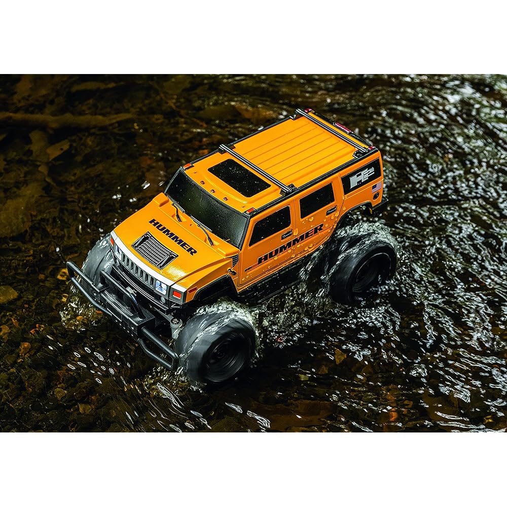 Jozen Dartmax 1/24 Scale RC Hummer H2 Yellow Remote Control Car