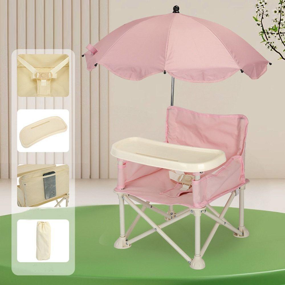 Feeding Children's Folding Chair With Safty Belt Baby Dining Seat Baby Foldable Chair  for Toddler