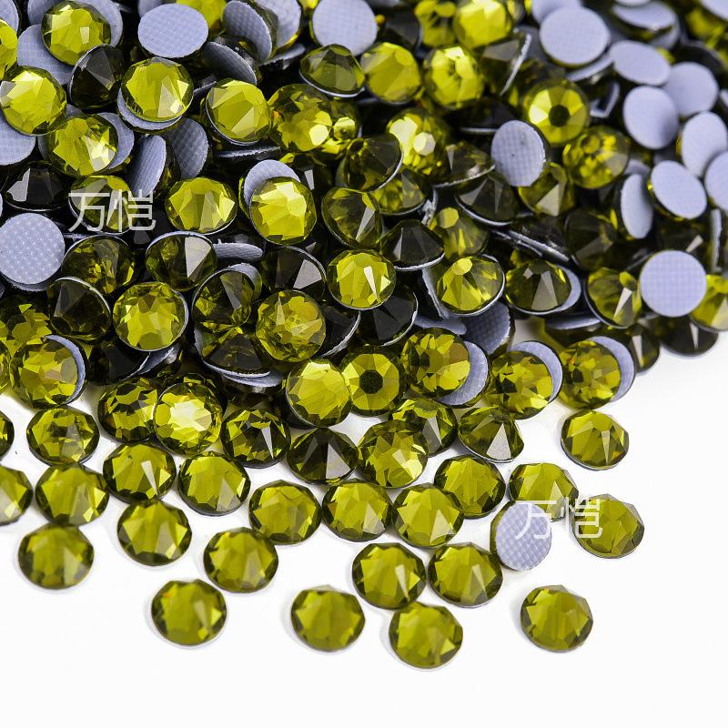 Eight Big And Eight Small Imitation Austrian Glass Hot Glue Bottom Hot Diamond Rhinestone Diy Clothing Accessories
