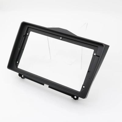 Painel Rádio Fascia Carro 9 polegadas Placa de Instalação Fascia Console Adaptador Capa Acabamento Fra
