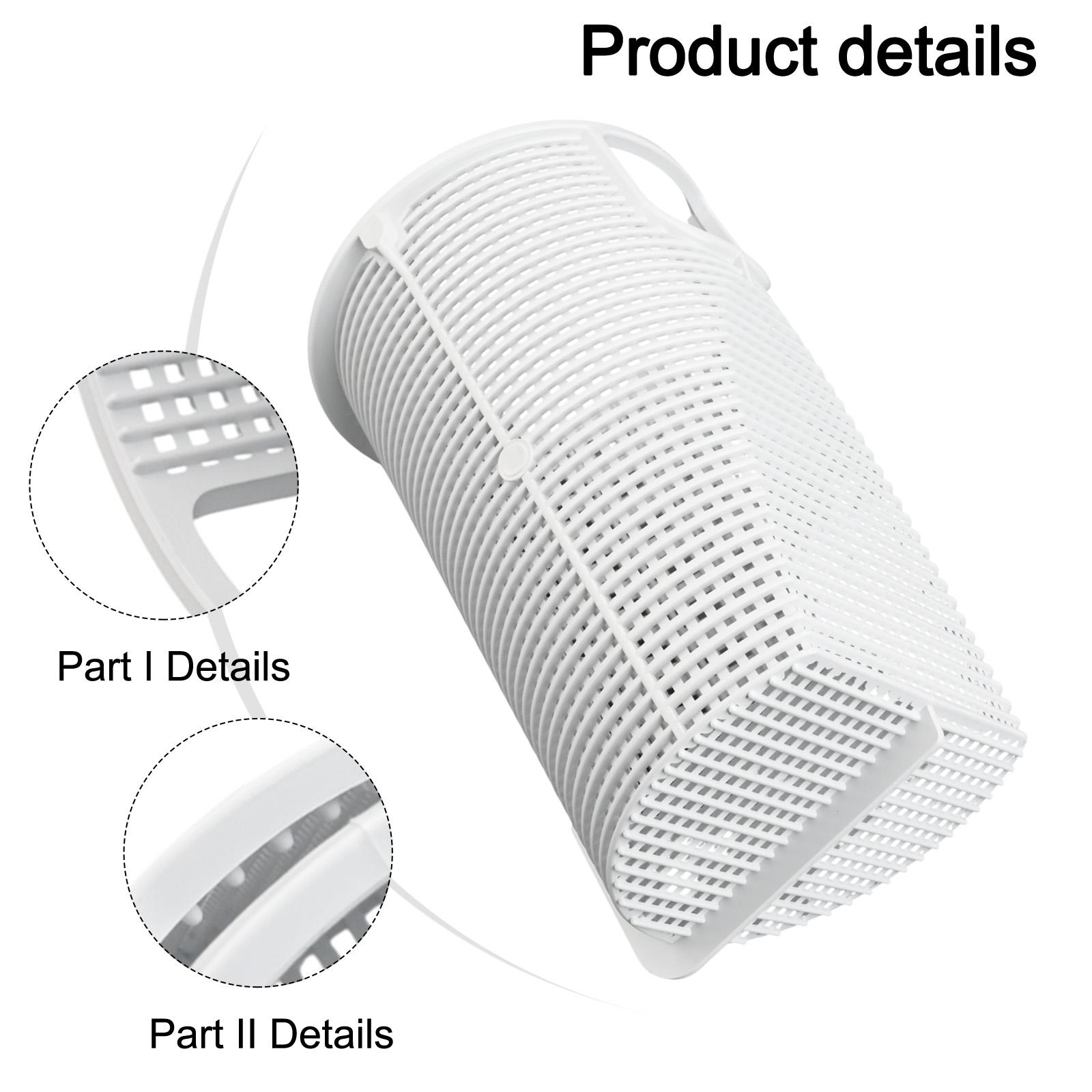 

Easy Installation Heavy-Duty Basket Pool Cleaning Captures Small And Large Debris Designed For Easy Replacement China Mainland