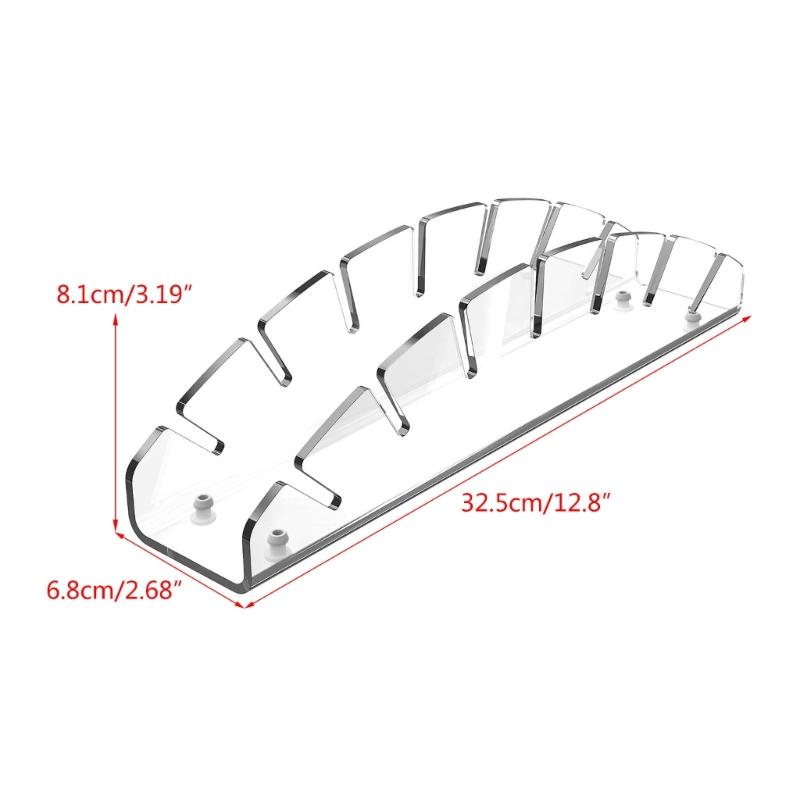 Hat Organizers for Baseball Caps Display Stand Space Saving Acrylic Hat Storgae Rack for Bedroom Closet Dresser Decors