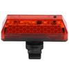 USB Charging   Taillight Cycling 5LED Light   Reflective Cycle Warning Lamp