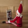 Christmas Prankster Elf Girl 30cm Plush, Ideal for Preparing Christmas for Children and Adults - Small Elf CHRISTMAS CHARACTERS