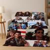 Top Gun Classic Movie Sign Tom Cruise Flannel Blanket Soft Warm Blanket Throw Blanket for Bedroom Living Room Bed Travel Picnic