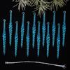 Transparent Christmas Tree Pendants Hanging Icicle Decorations  Wedding & Outdoor Decor