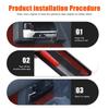 Glossy Piano Black Inner Door Handle Cover Trim For Toyota FJ Cruiser 2007-