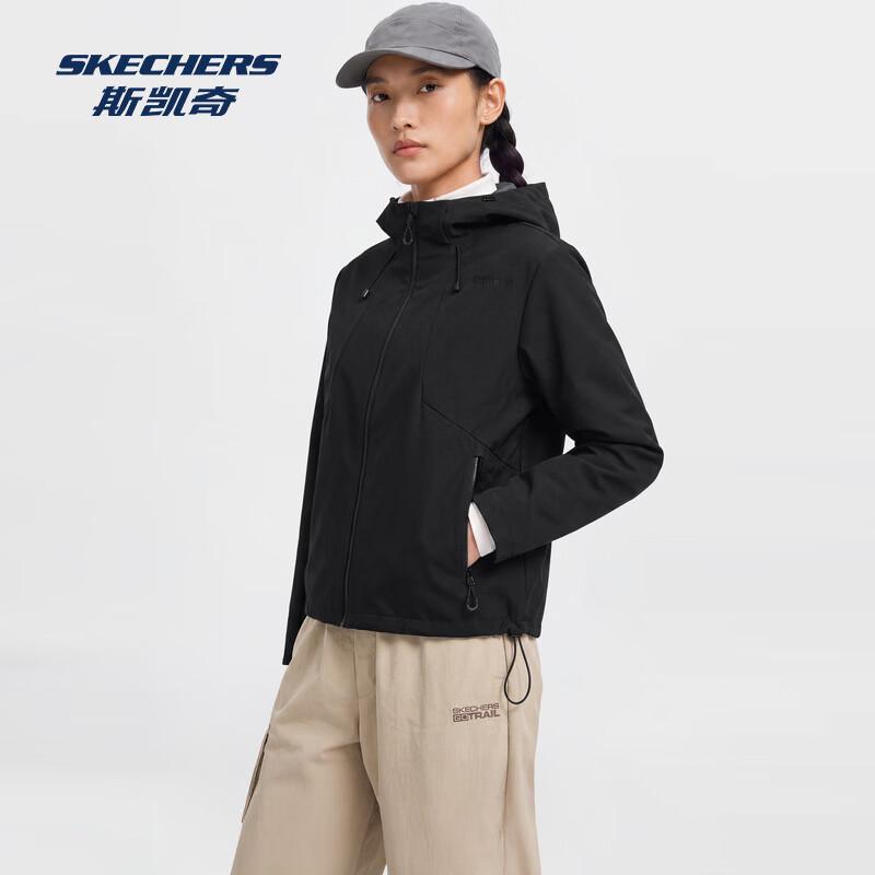Skechers Women's Woven Hooded Jacket P426W027