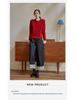 Women's Striped Patchwork Retro Wide-Leg Jeans: Slimming, Elastic Waist, Straight-Leg Pants for Spring