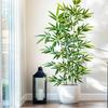 1 Lush Artificial Bamboo Leaf Plant,Low Maintenance,Suitable for Indoor and Outdoor Decoration Perfect for Home,Garden Displays
