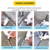 Cement Crack Filler Concrete Repairs Self-Leveling Sealant Concrete Caulking Adhesive for Driveway Roof, Window, Pipe Root, Roadway Gap Repairs