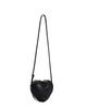 [JW PEI] Arlene Herzförmige Tasche - Schwarz