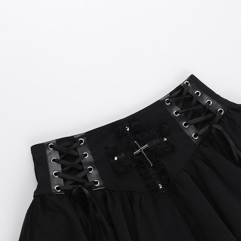 XS24238 Summer 2024 Punk-Inspired Versatile Sexy Skirt for Women