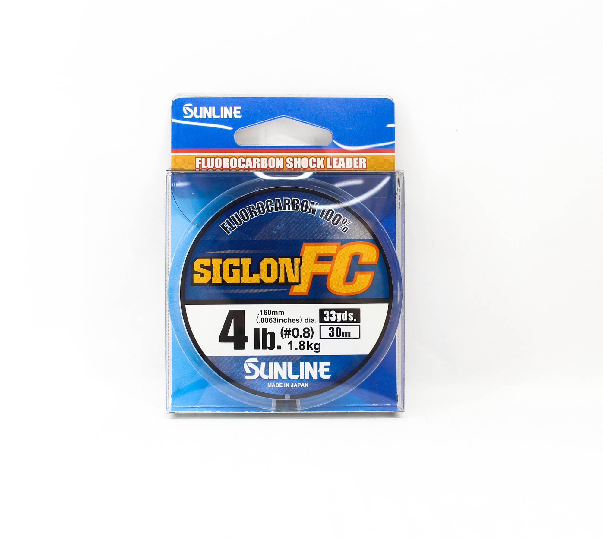 

Sunline Fluorocarbon Leader Siglon FC 100% 30m 4lb Diameter 0.16mm (8135) чистый