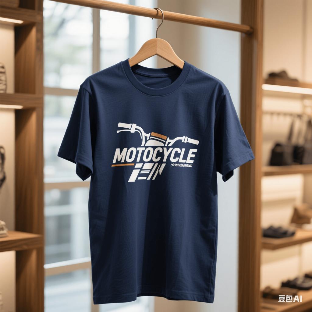 Léto Horký prodej Pánské bavlněné tričko Motocyklové prvky Moto Potisk kola Volné Absorbující pot Sportovní Cyklistický Potisk Tričko Top