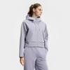 FILA Fitness Minimalist Fashion Classic Sports Training Gym Casual Comfortable Versatile Short Loose Hooded Woven Jacket Women jackets A11W611705FGY