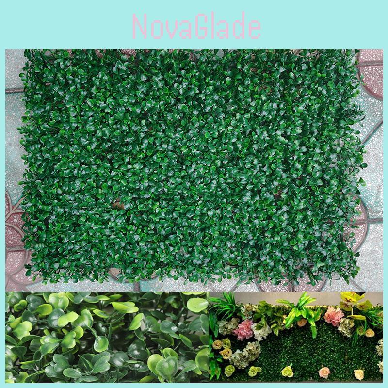 Üppige künstliche Gartenhecke mit realistischer Efeu-Ranke für elegante Dekoration