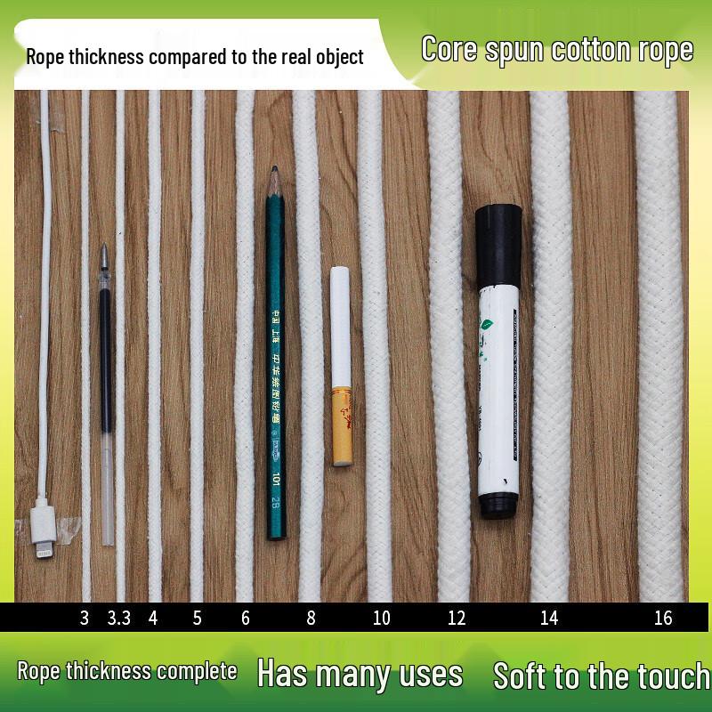 FiveBrothers Wax Cotton Rope for Flagpoles & Clotheslines