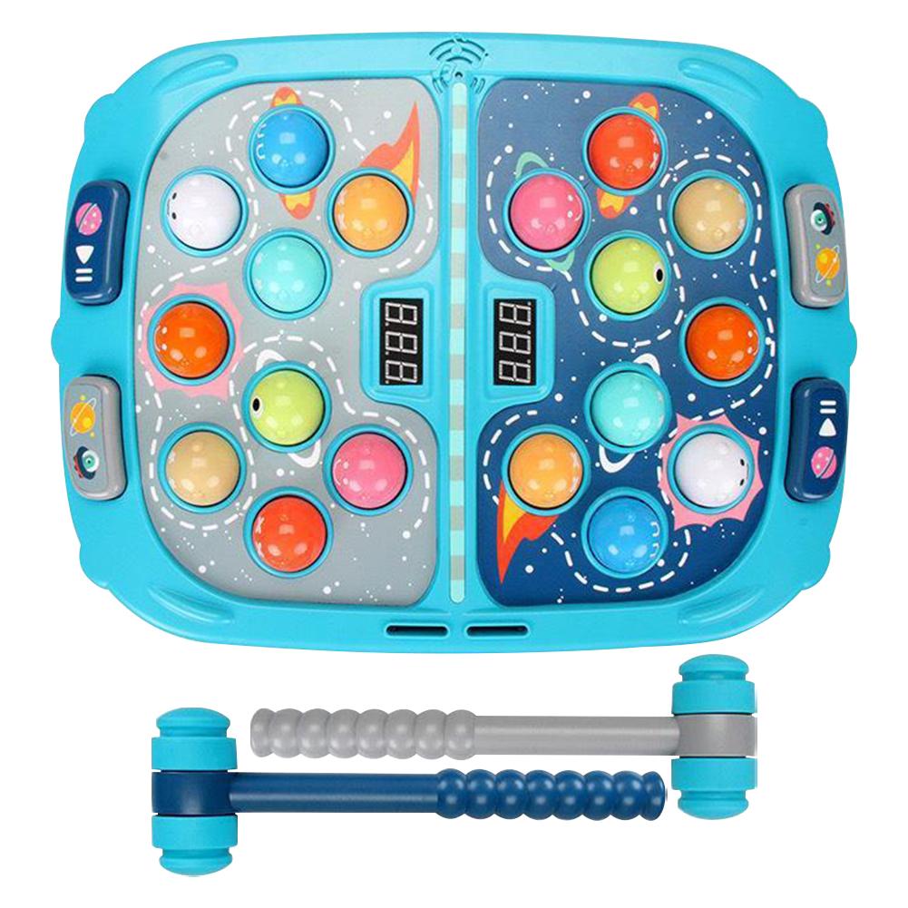 

Мультяшная игрушка-сурок Монтессори Детские игрушки для малышей Развивающая игра на день рождения с мячом для снятия стресса Настольная игра для родителей и детей Подарок небесно-голубой