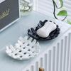 Ceramic soap box creative cute bathroom household soap dish holder anti-water sink soap box