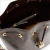 Tory Burch T Monogram Brand Micro Logo Adjustable Detachable Shoulder Strap Bucket Bag Women Bags Black Brown 168805-200