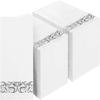 25Pcs Vintage Table Tissue Gold/Silver Printing Hand Towel Elegant Disposable Table Napkin  Banquet