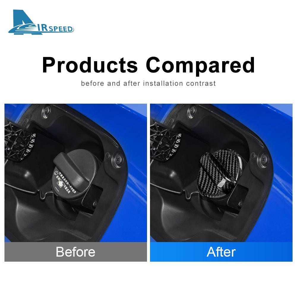 Real Hard Carbon Fiber Cover For Lexus IS250 IS350 300 350C 200T ES IS LX RX350 RXH450 LX NX CT RC UX LM RX Gas Fuel Tank Cap