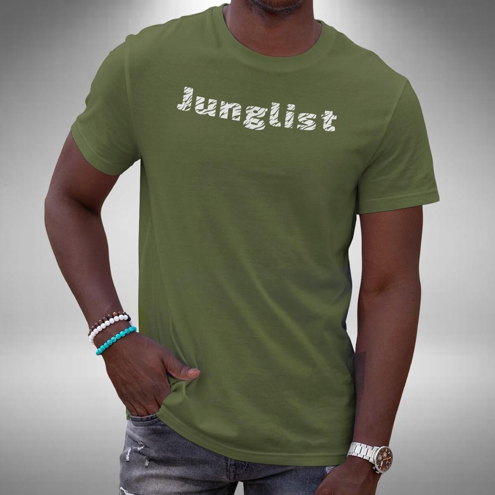 

Junglist T-Shirt Jungle Drum and Bass Electronic Dance Music Small to 5XL XL
