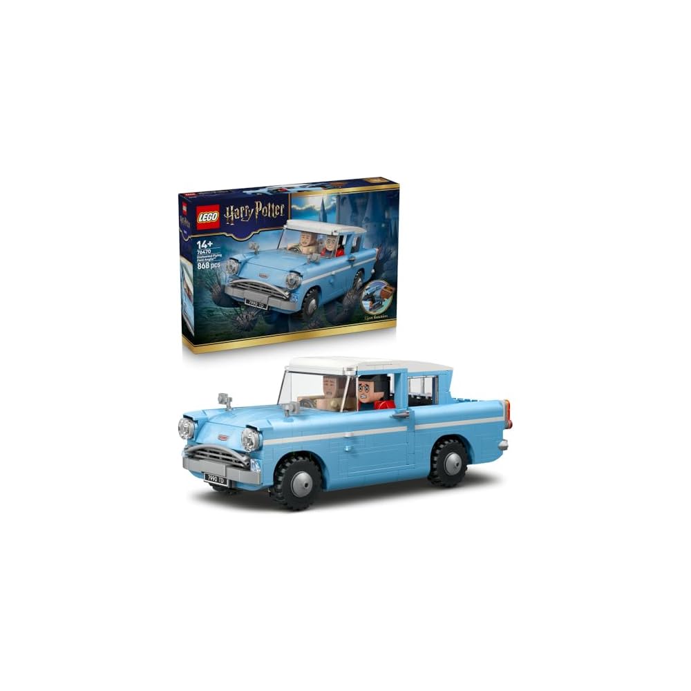 LEGO Harry Potter Flying Ford Anglia Toy Building Set 8-16 Years Kids Gift 76470