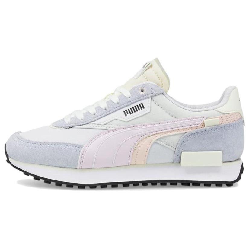 PUMA Future Rider Displaced Gray Pink White Men s 383148-07 EU 40