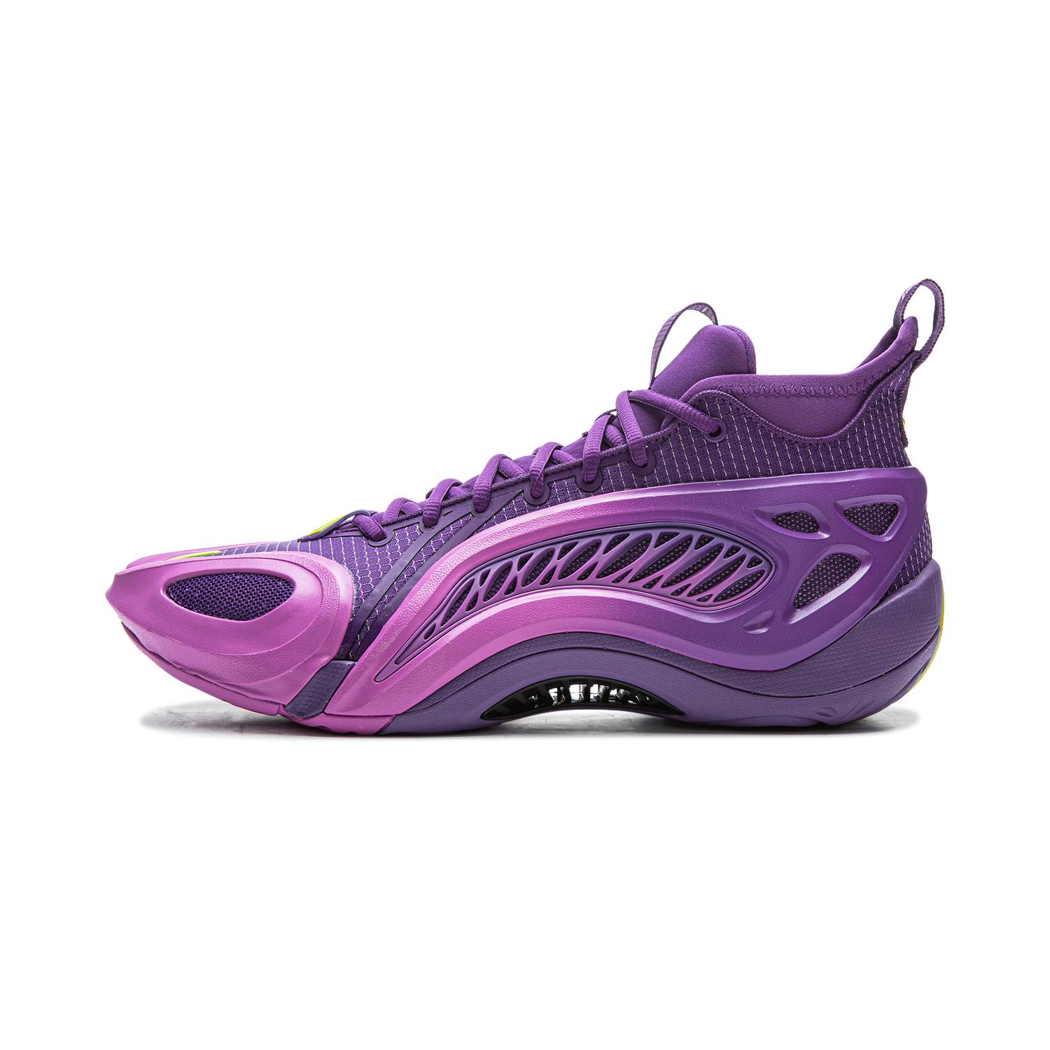 

Li Ning BadFive Air 1 Super Cushioning Slip Resistant Abrasion Resistant Breathable Rebound Grip Mid top ABFV037-6 43