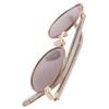Prada Original design metallic acetate oval sunglasses women's purple