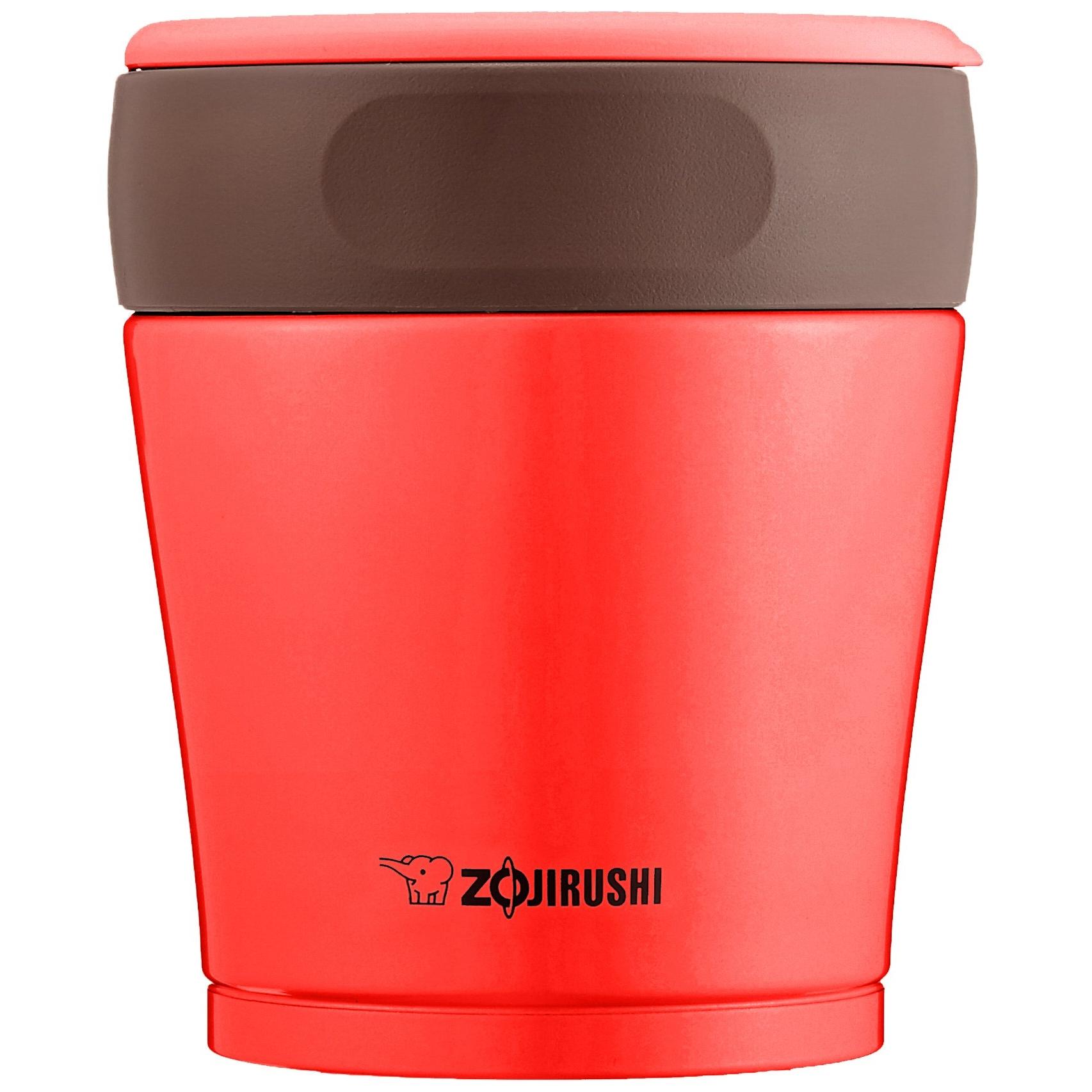 

ZOJIRUSHI Stainless Steel Vacuum Insulated Food Jar, 260ml, All 3 Colors- Hot/Cold, Wide Mouth Bento Berry