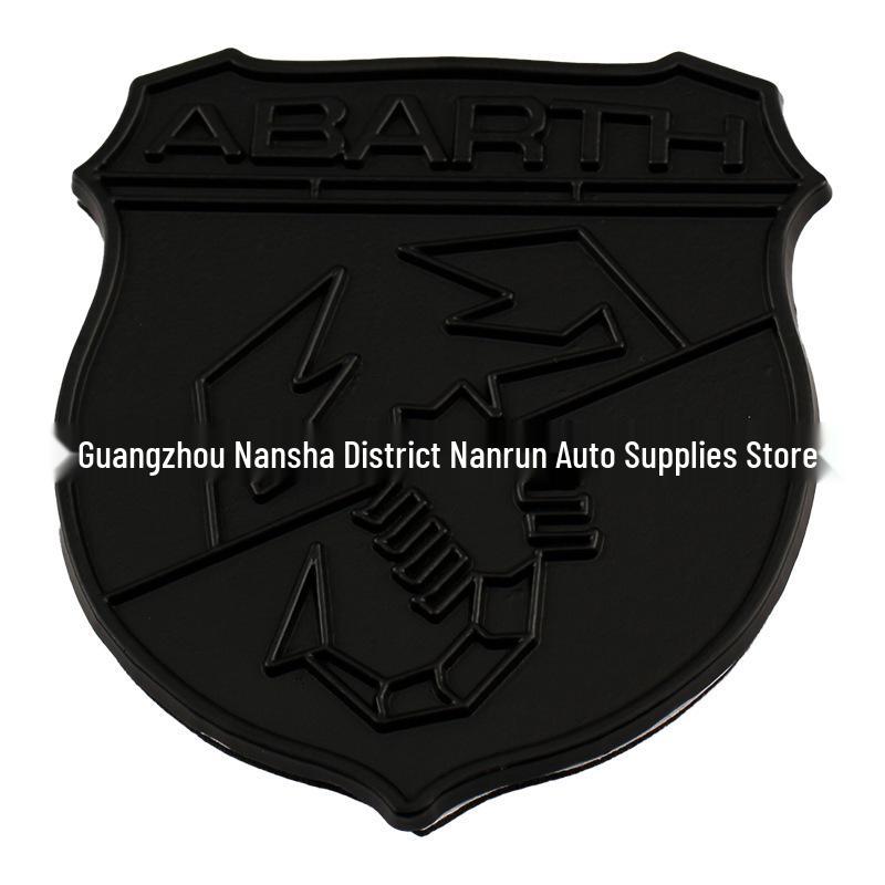 Abarth Scorpion Italian Flag Car Decal - Fits Fiat