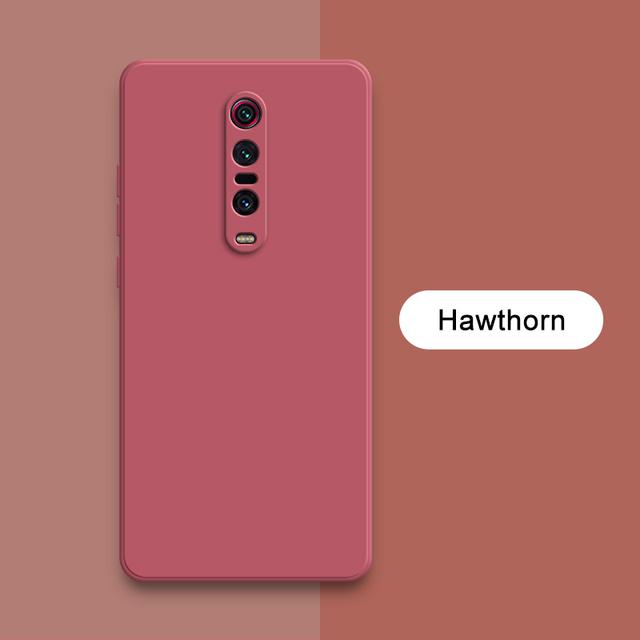 Orijinal Kare Sıvı silikon kılıf için Xiaomi Mi 9T Redmi K20 Pro Kamera Lens Koruyucu Yumuşak Sevimli Telefon arka kapak Mi9T 9TPro