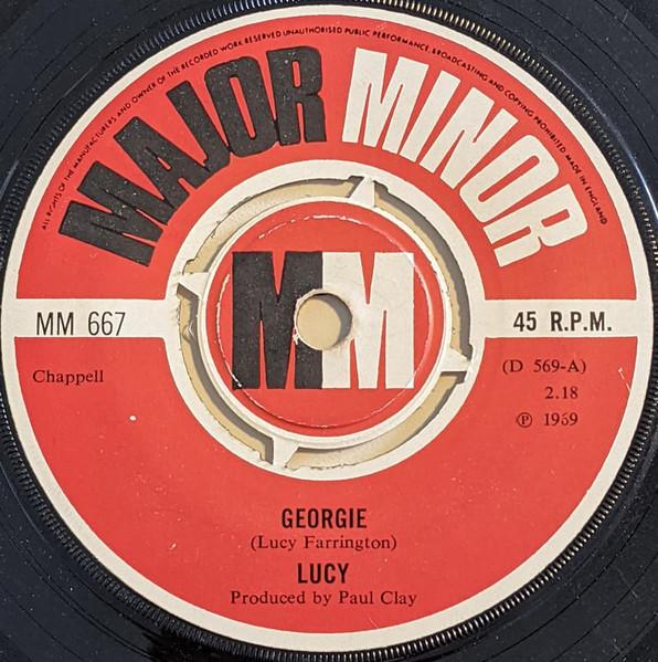 

7inch Record LUCY FARRINGTON - Georgie MM667 Major Minor 1969 UK Pop Used
