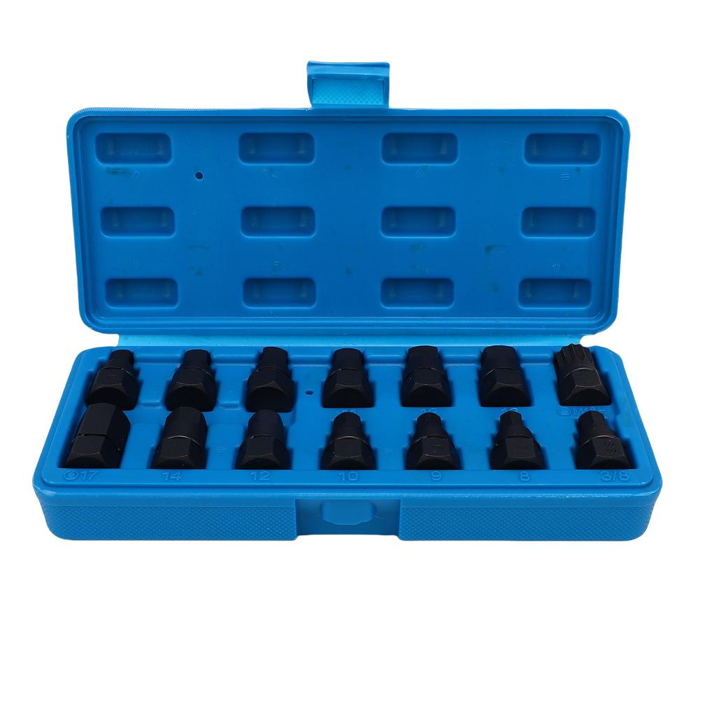  Oil Drain Plug Key Set Multifunctional   Hex   3Celsius8in Drive Oil Drain Plug Key Set 