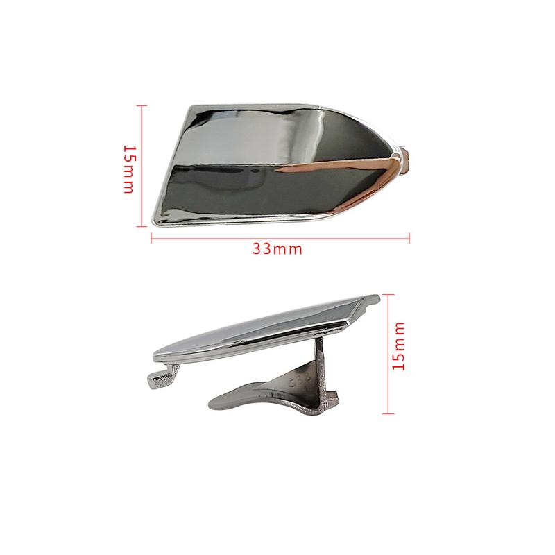 For BMW 5 6 Series X3 X4 G30 G31 G01 G02 Left Front Outside Door Handle Covering Cap Lock Access Cover 51217489343