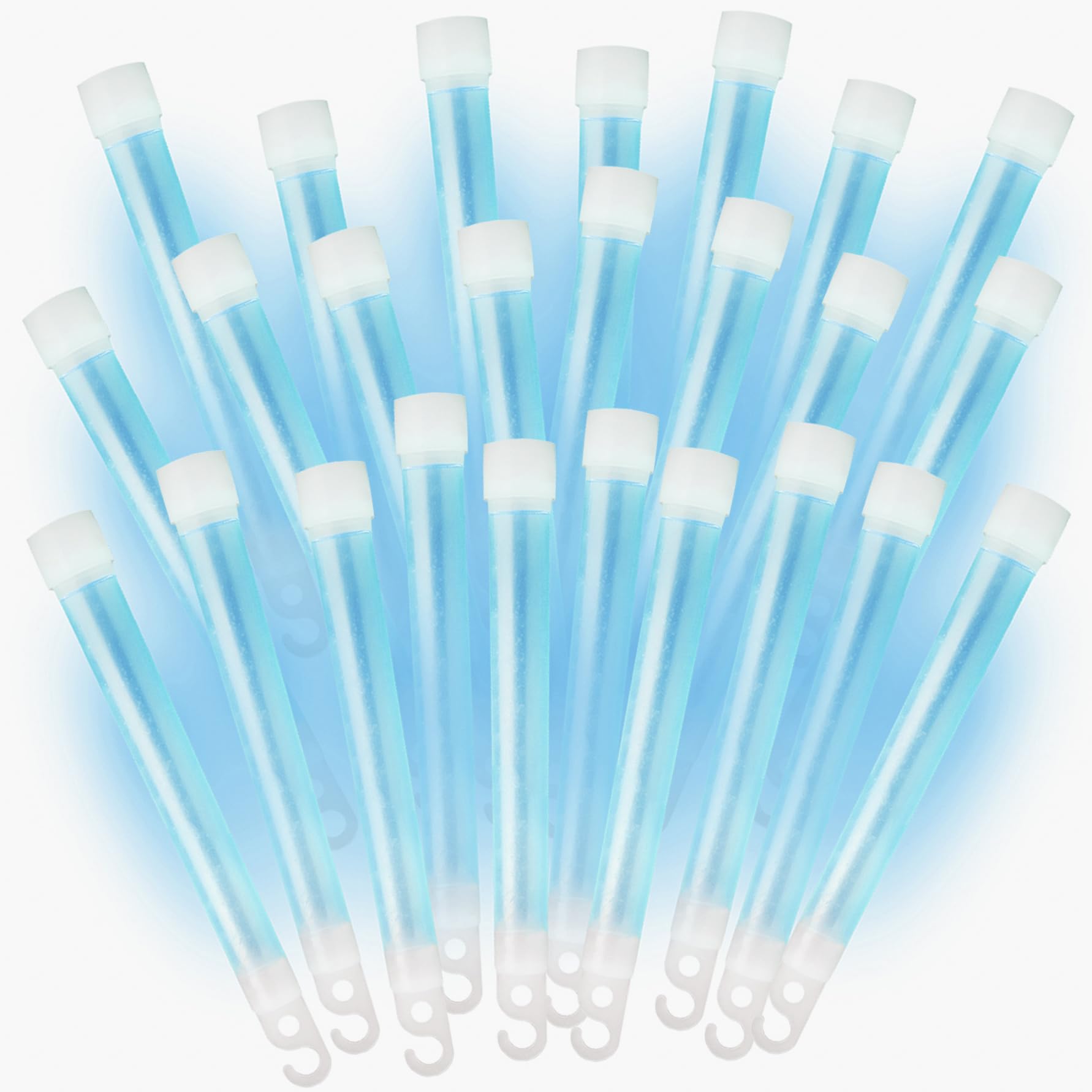Arthar Penlight 25-Pack Set Fluorescent Light Blue for Live Performances and Concerts Happy Light Chemical Light Stick