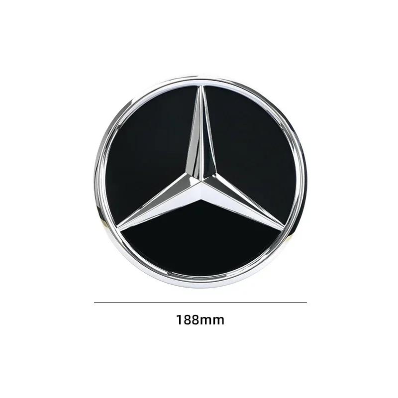 

For Mercedes Benz 3D Car Styling Front Grill Star Emblem Badge Grill Logo For Mercedes-Benz C Class 2014-2018 GLC