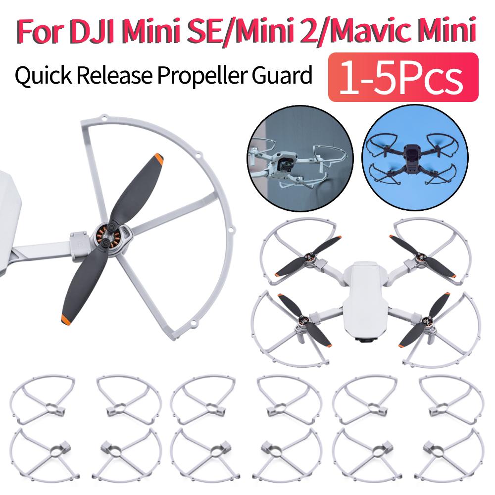 1-5Pc Propeller Guard For DJI Mini SE/Mini 2/Mavic Mini Quick Release Propeller Guard Drone Blade Props Anti-collision Protector