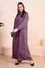 Women's Big Size Dress Mother Plus Size Dress Floral Hijab Clothing