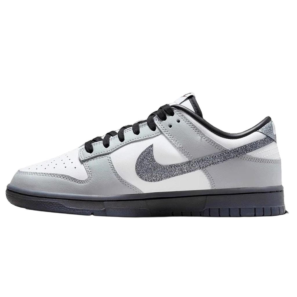 Nike Dunk Abrasion Resistant Low top Skateboard Shoes Women's Green Red HQ3462-191(TeamF-)