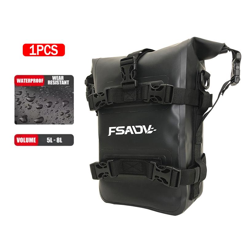 Waterproof Bag Repair Tool Placement Bag For BMW R1200GS HONDA Suzuki DL650 V-Strom Motorcycle Accessories Frame Crash Bars Bag