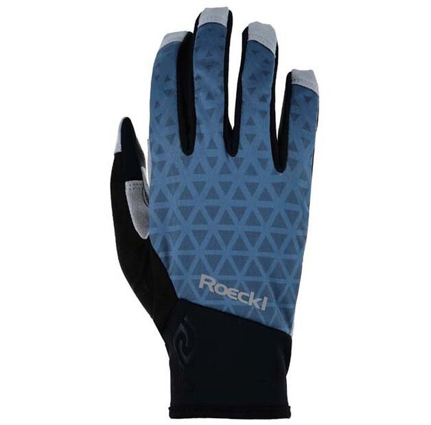 Велоперчатки Roeckl Ramsau 2 (синие) 7,5