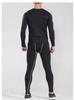 Men's Quick-Dry Breathable Compression Tights for Sports and Fitness