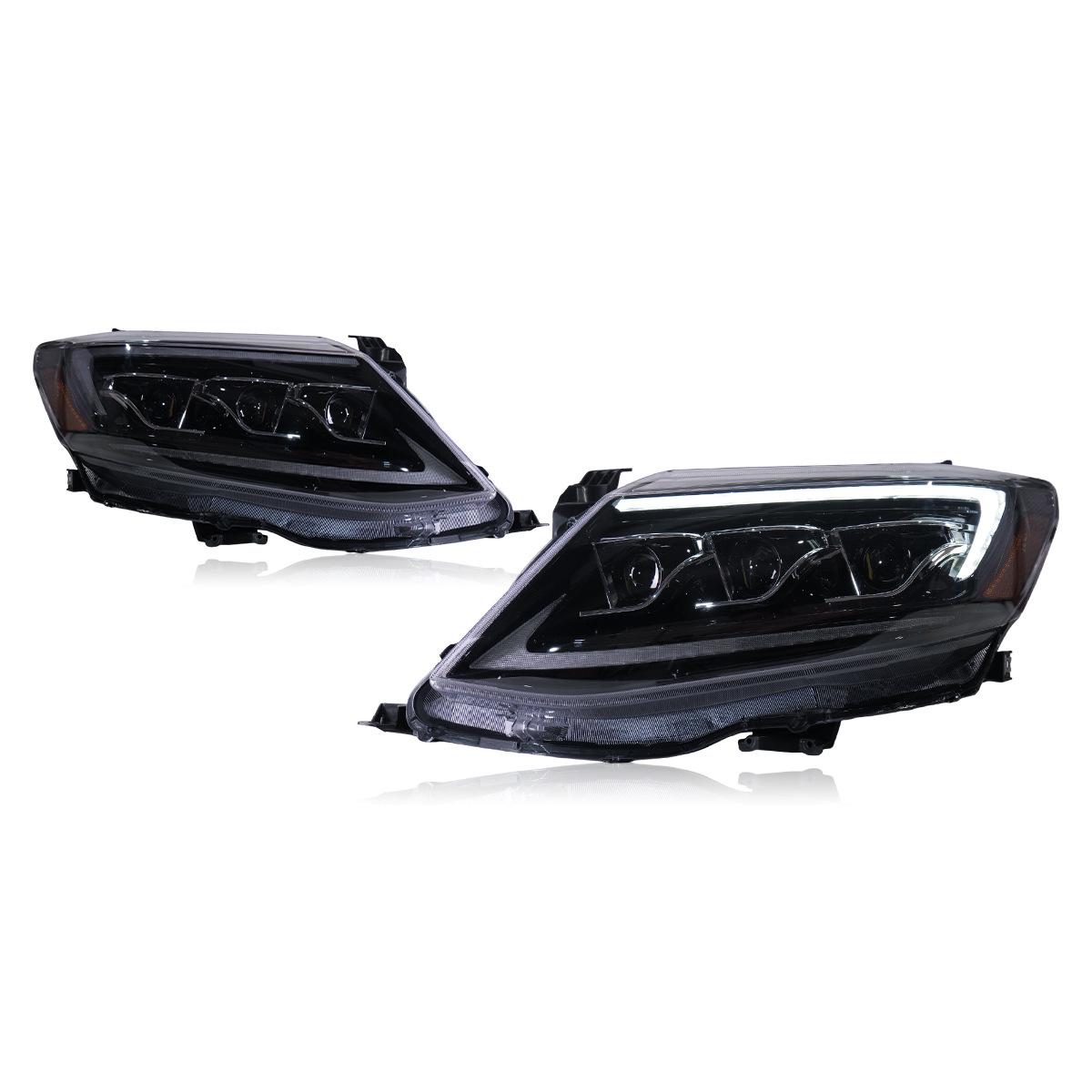 

LED Flowing Turn Signal Headlight Assembly for 11-15 Toyota Fortuner
