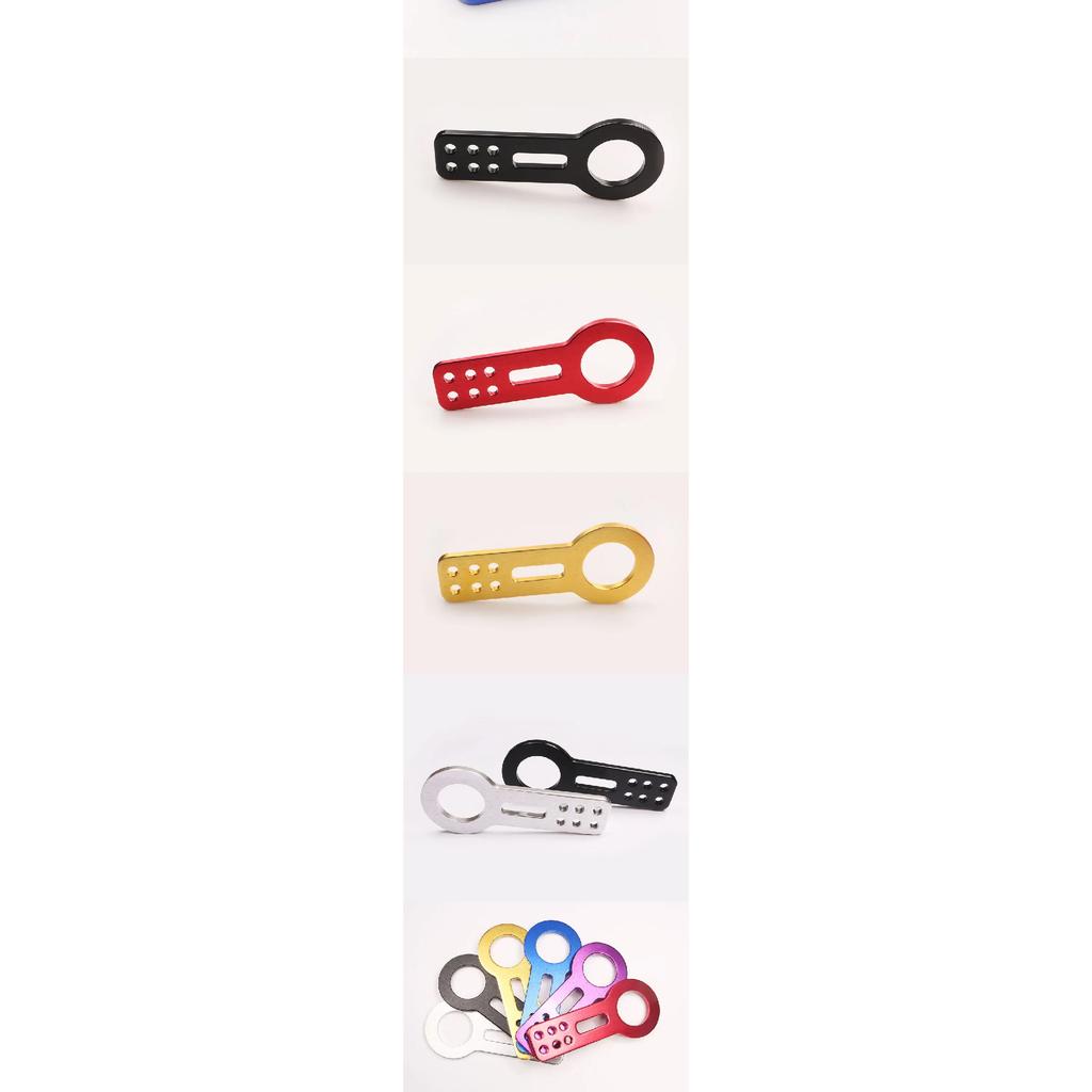 Universal Aluminum Alloy Tow Hook for Cars - Racing Cool Multi-Color Front Towing Hook Off-Road Vehicle Modification Accessory