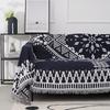 Capa de Sofá Kaoslen Lençol de Piquenique Capa de Sofá Estilo Nórdico Manta Multifuncional Cobertor de Cama com Franja Adequado para Cama Design Geométrico Multi-Capa